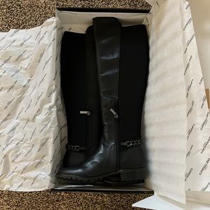 New in box Shay Karl Lagerfeld Paris Over The Knee boots. Never worn outside!